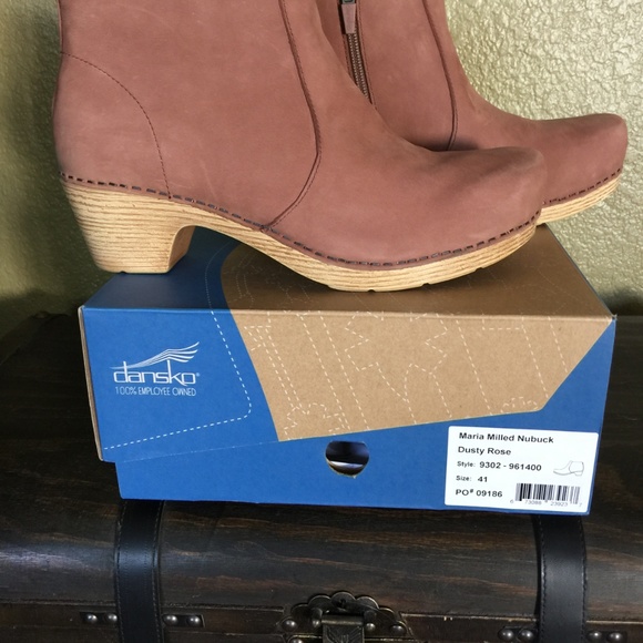 dansko maria dusty rose